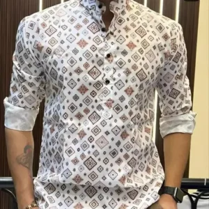 Men's Ethnic Chic Kurta Shirt