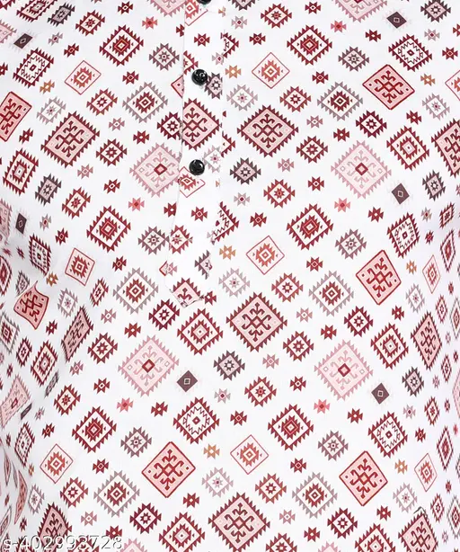 Men's Ethnic Chic Kurta Shirt - Image 3