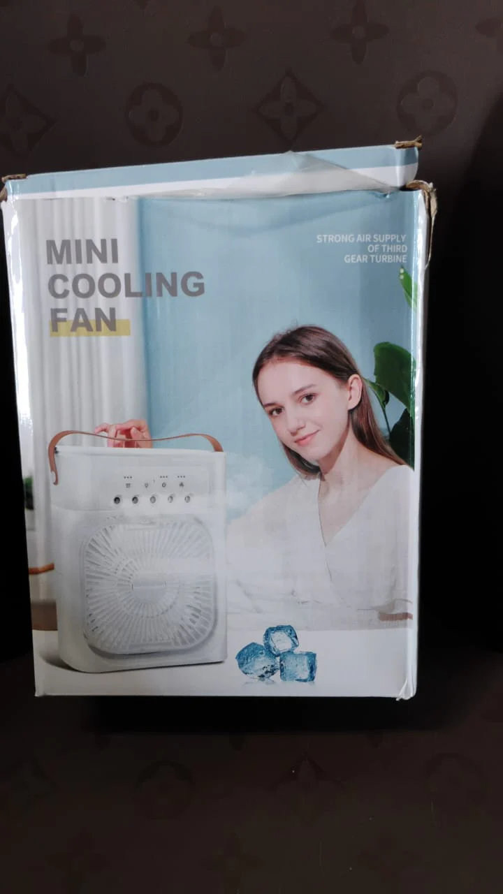 Portable Air Conditioner Fan With 7 Color Changing Light - Image 7